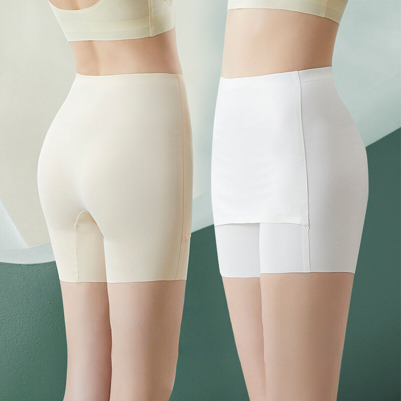 Seamless Ice-silk safety shorts for skirts